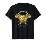 Bruce Lee Legacy Gold Dragon Face T-Shirt