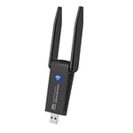 WiFi   Card USB 3.0 1300M Adapter AC1300 with Antenna for Laptop PC  Dongle R7S6