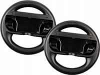 Mimd 2X Steering Wheel For Nintendo Switch For Mario Kart Black