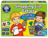 UK Orchard Toys Shopping List Extras Pack Fruit Veg Game Fast Shipping