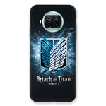 Coque pour Xiaomi Mi 10T Lite 5G Manga Attaque Titans Noir