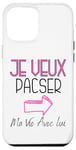 Coque pour iPhone 12 Pro Max veux tu te pacser avec moi demande pacs originale pacsé DUO