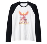 Phoenix Rising: Ignite the Flame Within Raglan Baseball Tee