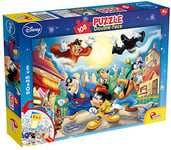 Lisciani Detective Mickey & Friends RECTO/VERSO 108 MICKEY-48021, 48021, DISNEY Puzzle Double face 108 pièces Mickey Mouse