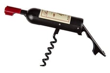 Out of The Blue Corkscrew and Bottle Opener/Mini Magnetic Wine Bottle/Dimensions: 11.5 x 2 cm