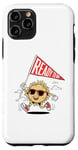 Coque pour iPhone 11 Pro Ready To Die Funny Retro Cartoon Sun Sarcasm Retro