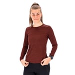 Fusion C3 LS Shirt Women Mörkbrun XS - Fri frakt