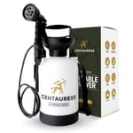 Centauress Pompe de douche portable de camping avec valve de sécurité (45 psi) - Douche portable pour camping - Kit de rinçage de surf - Pompe de douche de plage - Douches de camping - Kit de douche