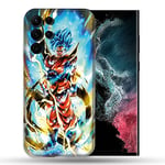 Samsung Galaxy S22 Ultra Manga Dragon Ball Sangoku Case White