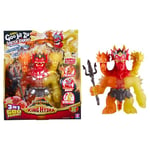 Heroes of Goo Jit Zu Stretch Strikers King Hydra Figurine avec Triple Attaque Goo Power 3 en 1, Plus Une Action de Combat légère et sonore