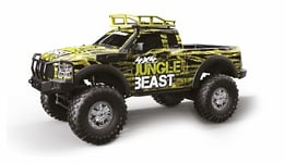 Amewi 22530 Dirt Climbing Beast Pick-Up Crawler 4WD 1:10 RTR avec télécommande, Batterie et câble de Charge Noir/Vert