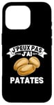 Coque pour iPhone 16 Pro J'Peux Pas J'Ai Patates Jardinier Drôle Pommes De Terre