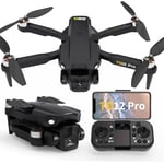 Toladrone Drone avec Camera 1080P, Mini Drones pour Adultes Moteur Sans Balais Altitude Maintien Mode Sans Tête 2 Caméras Quadcopter RC Pliable pour Débutants TD12Pro