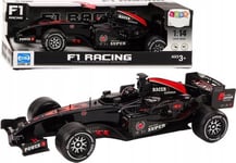 Leantoys F1 Powered Sports Car Racer 1:14 Svart Ljud