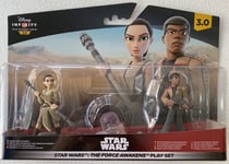 Disney Infinity 3.0 Star Wars The Force Awakens Playset Rey Finn New Sealed