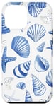 iPhone 12 Pro Max Blue Seashell Coastal Summer, Starfish, Women Case