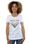 Superman Man Of Steel Shield Cotton T-Shirt