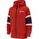 Nike Air Hoodie Full Zip Sweat à Capuche Enfant University Red/Blue Void/White FR : XS (Taille Fabricant : XS)