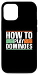 iPhone 12/12 Pro How To Play Dominoes Domino Game Lover Game Tile Dominoes Case