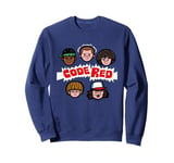 Stranger Things Dustin & Co Code Red Sweatshirt