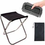 (Argent)Camping Pliant Tabourets,Petit Tabouret Pliant Portable,Pliable Ultra Léger Chaise,Siège Assise Pliant Portable,Petite Chaise de Camping en