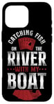 iPhone 16 Pro Max Poker Full House Vintage Catching Fish On The River With My Case