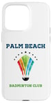 Coque pour iPhone 15 Pro Max Beach Florida Athletics Preppy Badminton Club Raquette