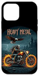 Coque pour iPhone 12 mini Heavy Metal Thrash Hard Rock Horreur Rocker Tenue moto