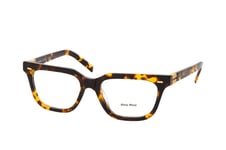 Miu Miu MU  07XV VAU1O1, including lenses, RECTANGLE Glasses, FEMALE