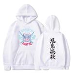 EDMKO Sweat A Capuche Femme Long Hoodies Sweatshirts 3D Hashibira Inosuke Mode Demon Slayer Kimetsu No Yaiba Animation Japonaise Pull De Sport Pullover,Large