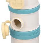 Baby Milk Powder Formula Dispenser 3 Layers Non Spill Multilayer Formula Holder