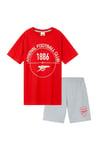 Arsenal F.C. Boys Short Pyjama Set PJ T-Shirt Shorts Loungewear Nightwear