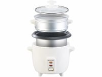 Mini cuiseur à riz avec panier vapeur et mode maintien au chaud, 0,5 L, 350 W -