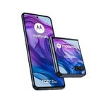 Motorola razr 50 ultra (6.9" pOLED display, Corning Gorilla Glass, IPX8, 50MP AI camera, Google Gemini, 165Hz, 45W TurboPower, Dolby Atmos, 12/512 GB, Snapdragon 8s, 4000mAh, SIM+eSIM), Midnight Blue