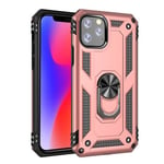 Apple iPhone 11 Pro Military Armour Case RoseGold