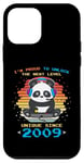 Coque pour iPhone 12 mini Né en 2009 Birthday Panda Gaming Unlock The Next Level