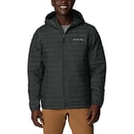 Columbia Men's Silver Falls Hooded Jacket, Hooded Puffer Jacket, Shark, Size XXL