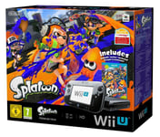 Console Nintendo Wii U (32 Go) Noire & Splatoon Édition Limitée