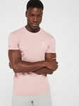 Gym King Mens Aventus Tee - Mauve