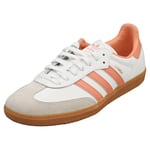 adidas Samba Og Unisex Clay White Casual Trainers - 9.5 UK