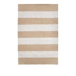 Nordiska Galleriet Rugs - NG Outdoor Stripe 200x300, White/Beige - Utomhusmattor - Mönstrad