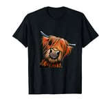 Funny Highland Cow Brucie B Mum Gift, For Her, For Birthday T-Shirt