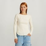 Swedish Army Slim Top - Beige - Women