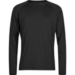 Tee Jays Miesten CoolDry pitkähihainen Crop t-paita, Musta UTFK1581_black