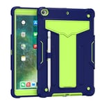 GrimClub iPad Case 10.2 Inch for iPad 9th/8th/7th Generation Shockproof Cases with Stand with Pencil Holder 3-Layer Shockproof Protective Case for iPad 9/8/7