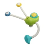 (Green)Baby Bath Shower Head Double Sprinkler Bathtub Tub Snail Shaped