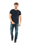 SCHOTT NYC T-Shirts à Manches Courtes Homme TSKEA1 Navy L