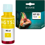 HP GT52 tulostimen mustepullo, keltainen, 90 ml, 10 280 sivua, kasetti yhteensopiva Ink Tank Wireless 315, 410, 415, 416, 417, 419, Smart Tank 500, 510, 515, 530, 610, 615, 670, 675, 720, 725, 790 kan