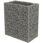 Maisonchic - Jardinière à gabion. Bac à fleurs, Lit surélevé de jardin acier galvanisé 90x50x100 cm pjhr13869 Maison Chic