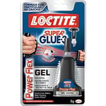 Loctite Super Glue-3 Power Flex Control Colle multi-support 3g - 1589300